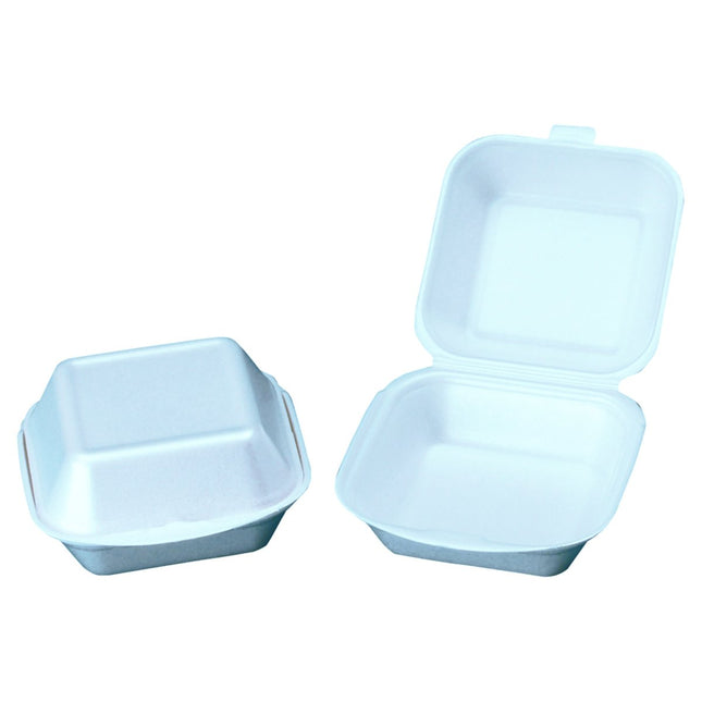 IP Verpackungen 1 Karton Hamburger Box weiß - Salmgastro Onlineshop-1453-IP Verpackungen Inde-