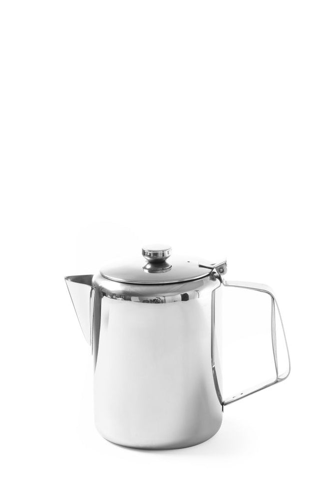 Kaffee-/Teekanne mit Klappdeckel, HENDI, 1,4L, ø126x(H)185mm - Salmgastro Onlineshop-453407-Hendi-8711369453407