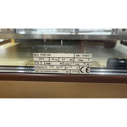 KBS Kubo 250 Panoramakühlvitrine Patisserievitrine Konditoreivitrine - Salmgastro Onlineshop-8170290-KBS-