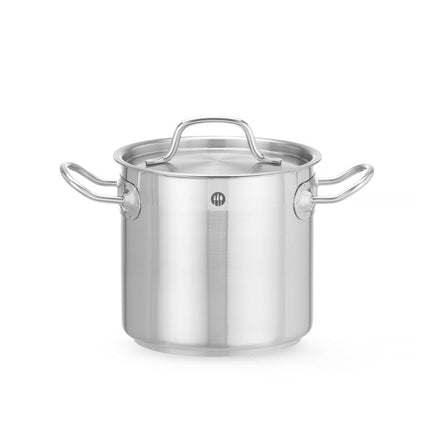 Kochtopf, hoch - mit Deckel, HENDI, Profi Line, 3L, ø160x(H)150mm - Salmgastro Onlineshop-832004-Hendi-8711369832004