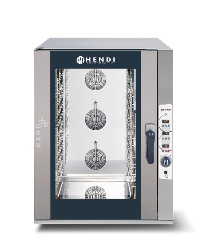 Kombidämpfer Digital NANO 12x GN 1/1, HENDI, 400V/16100W, 920x834x(H)1195mm - Salmgastro Onlineshop-223086-Hendi-8711369223086