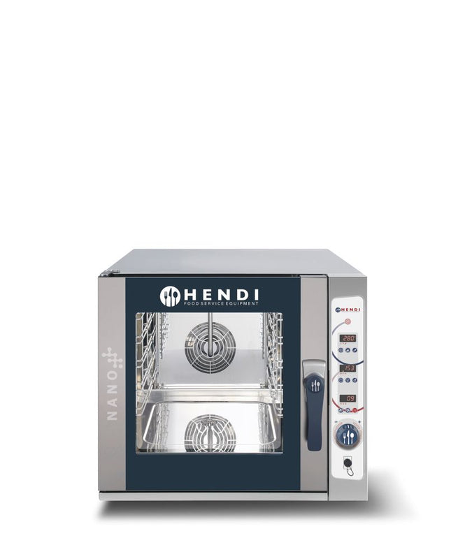 Kombidämpfer Digital NANO 5x GN 2/3, HENDI, 400V/5400W, 700x714x(H)628mm - Salmgastro Onlineshop-223291-Hendi-8711369223291