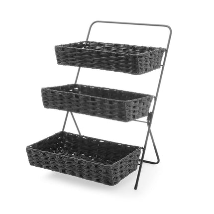Korb-Display, HENDI, Schwarz, 350x215x(H)600mm - Salmgastro Onlineshop-426272-Hendi-8711369426272