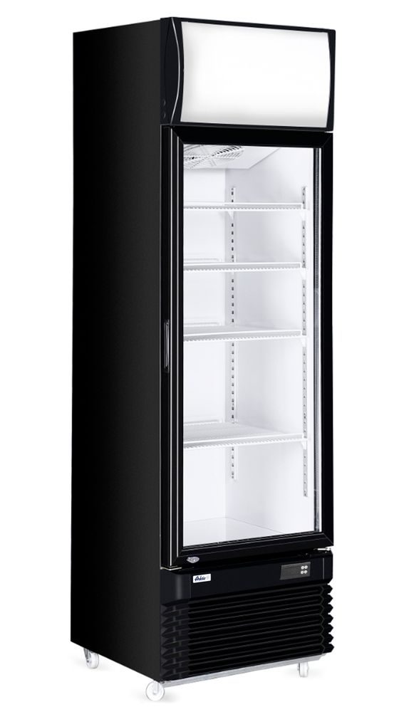 Kühlschrank 313L mit einer Glastüre, Arktic, 230V/300W, 620x669x(H)1965mm - Salmgastro Onlineshop-233788-Hendi-8711369233788