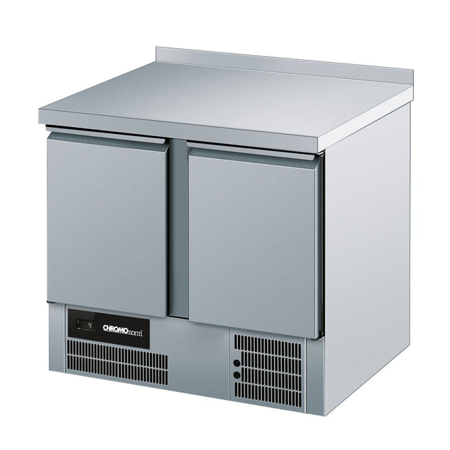 Kühltisch BR 795 mit 2 Türen - Salmgastro Onlineshop-CKTT07950CEV-Chromonorm-