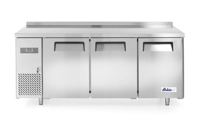 Kühltisch, dreitürig Kitchen Line 390 L, Arktic, Kitchen Line, 291L, 230V/270W, 1800x600x(H)850mm - Salmgastro Onlineshop-233382-Hendi-8711369233382