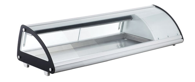 Kühlvitrine 5x GN 1/3, Arktic, 230V/160W, 1307x450x(H)330mm - Salmgastro Onlineshop-233757-Hendi-8711369233757