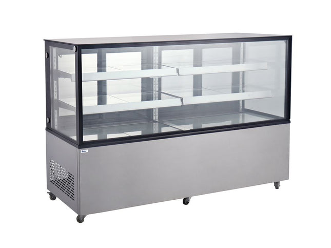 Kühlvitrine mit 2 Regalen, Arktic, 610L, 230V/500W, 1815x675x(H)1210mm - Salmgastro Onlineshop-233467-Hendi-8711369233467