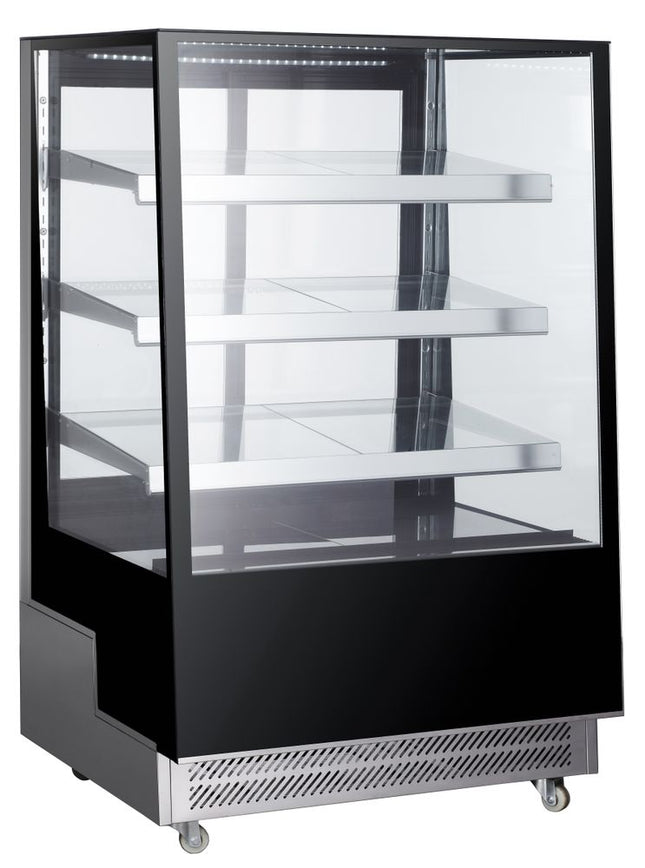 Kühlvitrine mit 3 geneigten Regalen, Arktic, 500L, 230V/490W, 900x805x(H)1445mm - Salmgastro Onlineshop-233443-Hendi-8711369233443