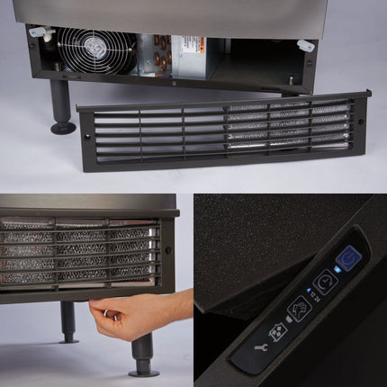 Manitowoc Eiswürfelbereiter Neo UYP 0240AZ - Salmgastro Onlineshop-CN-UYP 0240AZ-Chromonorm-