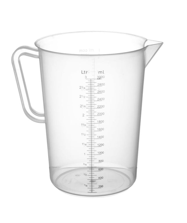 Messbecher, Polyproylen, HENDI, 3L, ø160x(H)240mm - Salmgastro Onlineshop-567401-Hendi-8711369567401