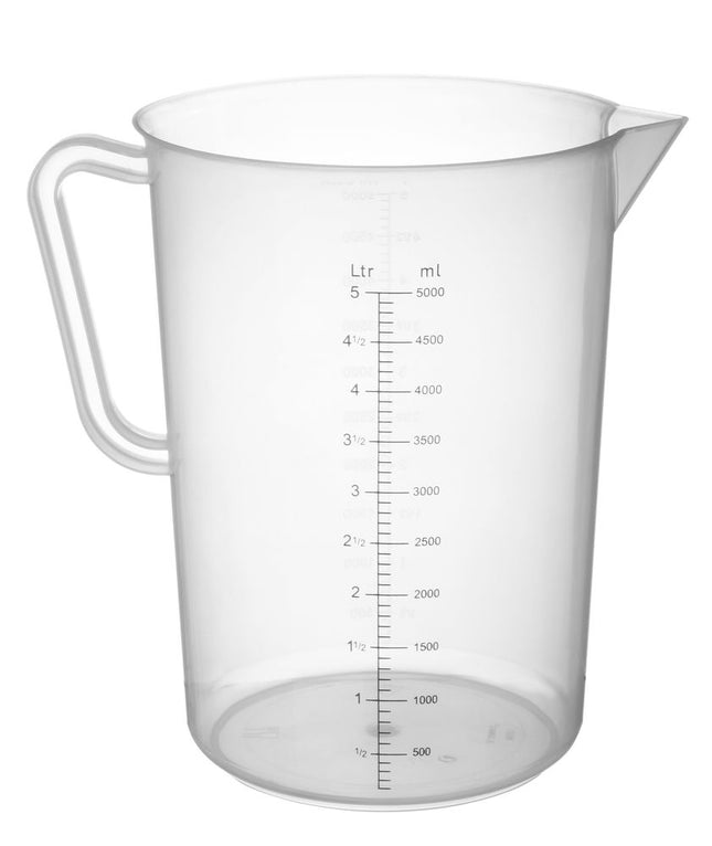 Messbecher, Polyproylen, HENDI, 5L, ø190x(H)270mm - Salmgastro Onlineshop-567500-Hendi-8711369567500