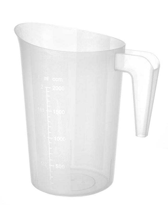 Messbecher, stapelbar, HENDI, 2L, ø160x(H)205mm - Salmgastro Onlineshop-567838-Hendi-8711369567838