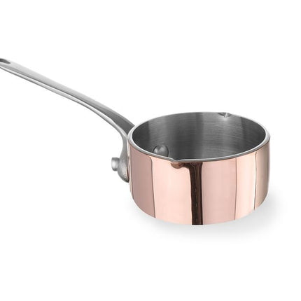 Miniatur Kasserolle mit Ausgießer, HENDI, ø85x(H)50mm - Salmgastro Onlineshop-607039-Hendi-8711369607039