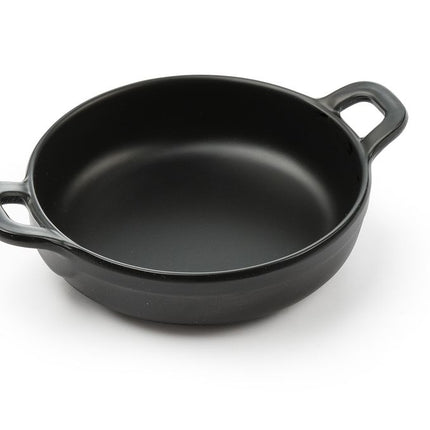 Miniatur-Pfannen aus Melamin, rund, HENDI, 150x115x(H)37mm - Salmgastro Onlineshop-564523-Hendi-8711369564523