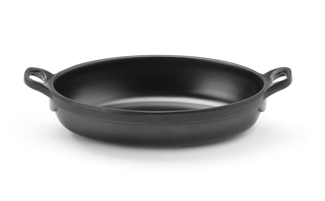 Miniatur Pfannen, oval Little Chef, Fine Dine, 155x80x(H)37mm - Salmgastro Onlineshop-564547-Hendi-8711369564547