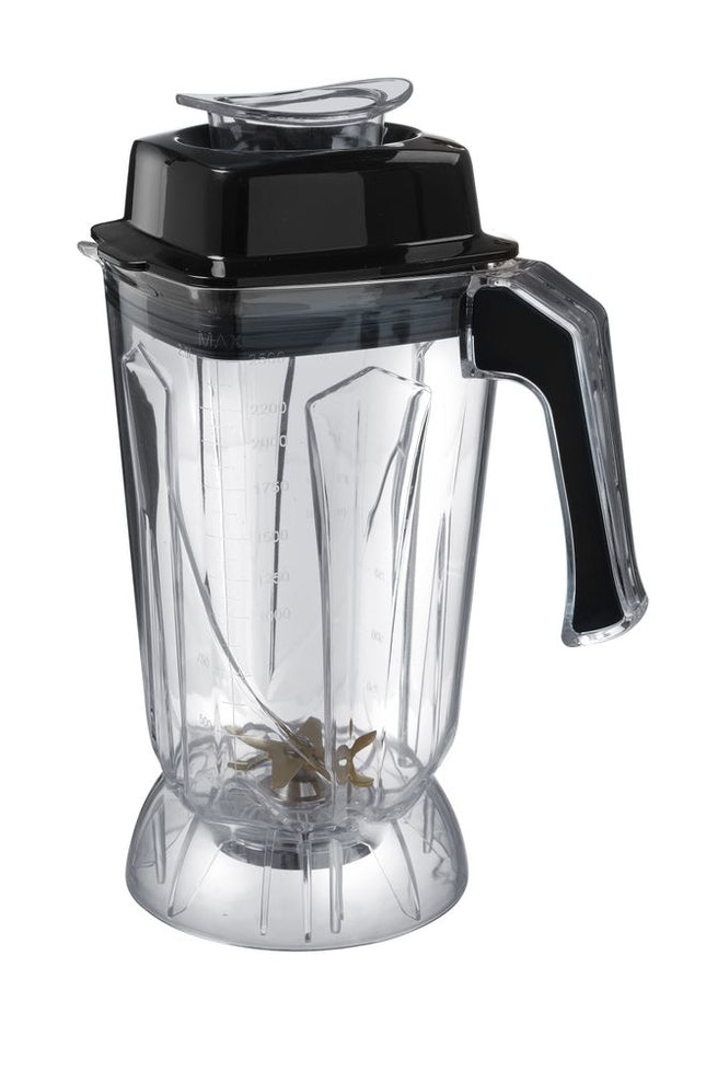 Mixerbehälter, HENDI, 2,5L, 200x170x(H)360mm - Salmgastro Onlineshop-943489-Hendi-8711369943489