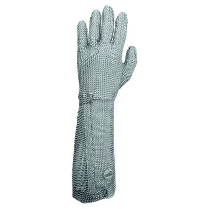 Münch Stechschutzhandschuh Niroflex 2000 Gr.4, XL, orange, lange Stulpe - Salmgastro Onlineshop-GS2111422000-Münch-