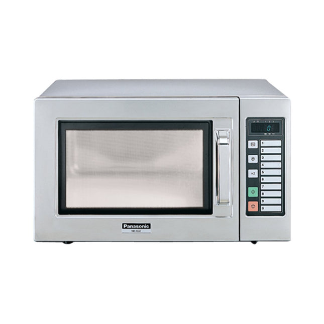 Panasonic Mikrowelle NE-1037 1000W Tastenfeld Bedienung 510x360x306mm 22L - Salmgastro Onlineshop-8153123-Panasonic-