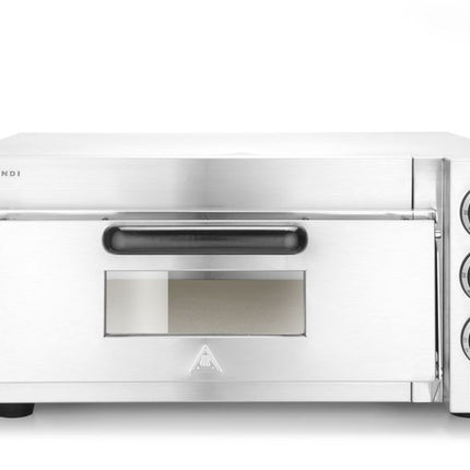 Pizzaofen kompakt, HENDI, Silber, 230V/2000W, 580x560x(H)275mm - Salmgastro Onlineshop-220290-Hendi-8711369220290