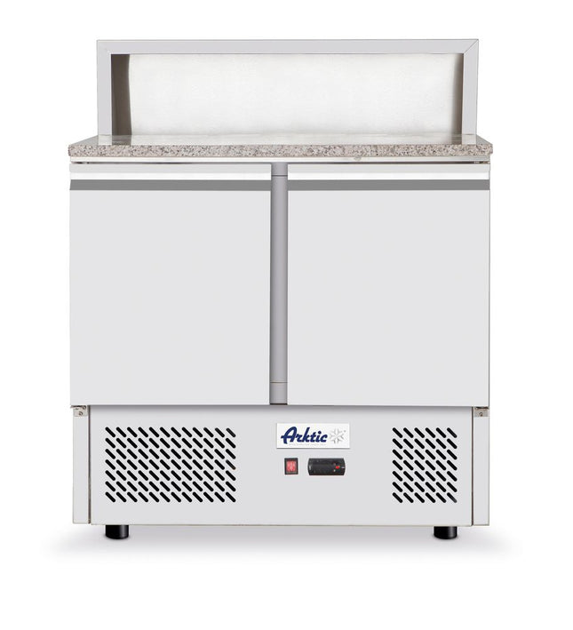 Pizzatisch, zweitürig 300 L, Arktic, 230V/310W, 900x700x(H)1100mm - Salmgastro Onlineshop-232859-Hendi-8711369232859
