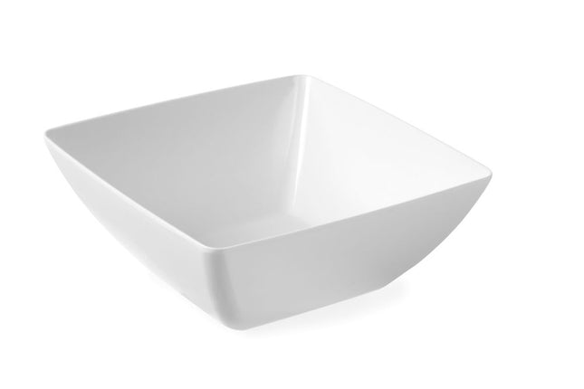 Quadratische Schüssel., HENDI, Weiß, 270x270x(H)105mm - Salmgastro Onlineshop-561584-Hendi-8711369561584