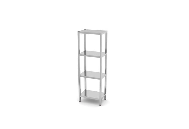 Regal mit 4 Böden - zur Selbstmontage, HENDI, Kitchen Line, 600x400x(H)1800mm - Salmgastro Onlineshop-812501-Hendi-8711369812501