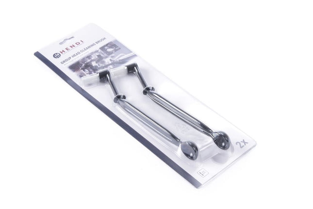 Reinigungsbürste für Siebträger - Set aus 2 Stk., HENDI, (L)225mm - Salmgastro Onlineshop-208724-Hendi-8711369208724