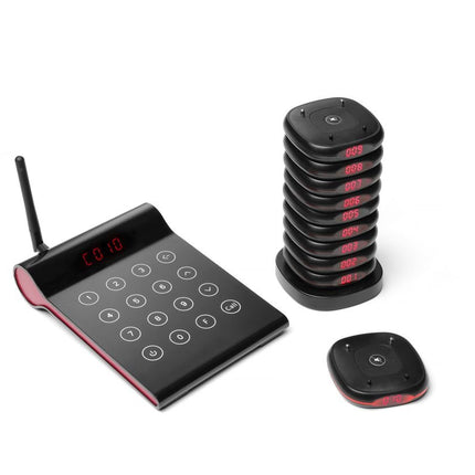 Restaurant-Pager – Set mit 10 Stück, HENDI, 80x80mm - Salmgastro Onlineshop-201640-Hendi-8711369201640