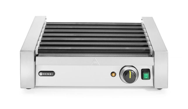Rollengrill - Eine Zone, HENDI, 7 Rollen, 230V/740W, 520x325x(H)175mm - Salmgastro Onlineshop-268506-Hendi-8711369268506