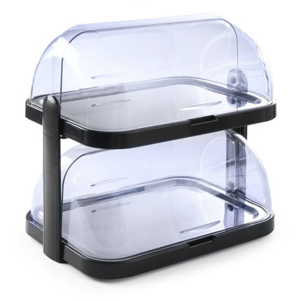 Rolltop-Kühldisplay, doppelt, HENDI, 440x320x(H)440mm - Salmgastro Onlineshop-871812-Hendi-8711369871812