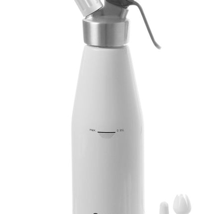 Sahnespender Kitchen Line, weiß, HENDI, Kitchen Line, 0,95L, ø95x(H)320mm - Salmgastro Onlineshop-588376-Hendi-8711369588376