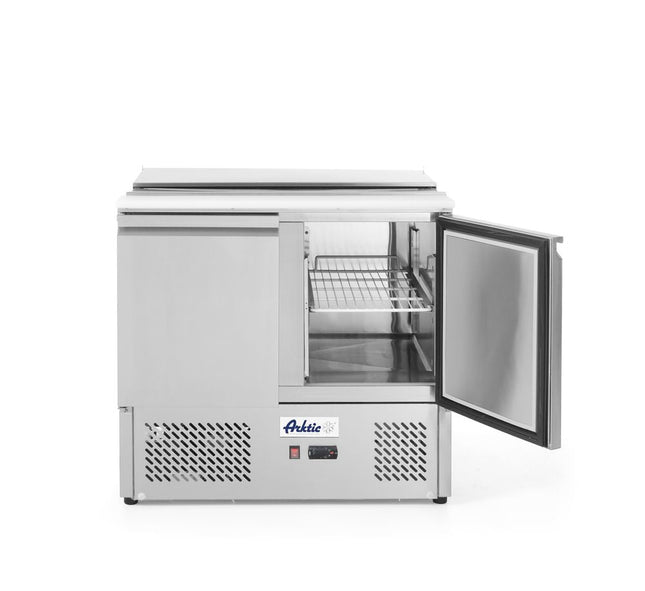 Saladette, zweitürig 300L, Arktic, 230V/310W, 900x700x(H)888mm - Salmgastro Onlineshop-232804-Hendi-8711369232804