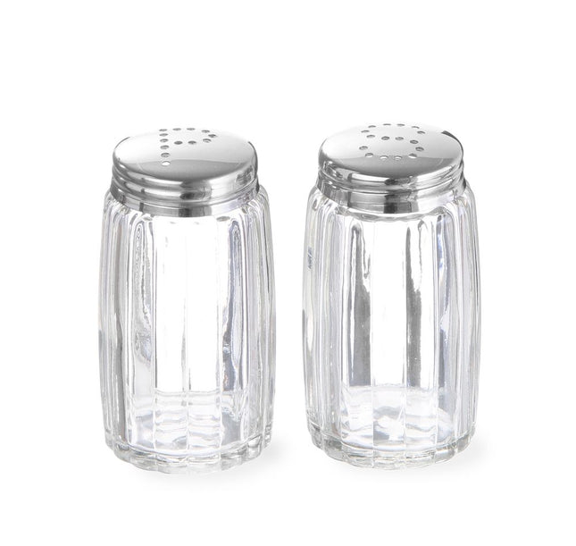 Salz- und Pfefferstreuer Set, HENDI, ø40x(H)70mm - Salmgastro Onlineshop-465387-Hendi-8711369465387