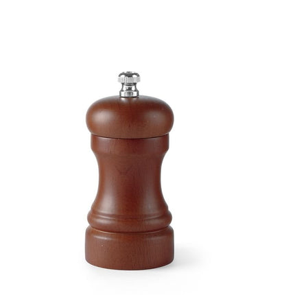 Salzmühle, HENDI, Walnuss, ø48x(H)100mm - Salmgastro Onlineshop-469484-Hendi-8711369469484