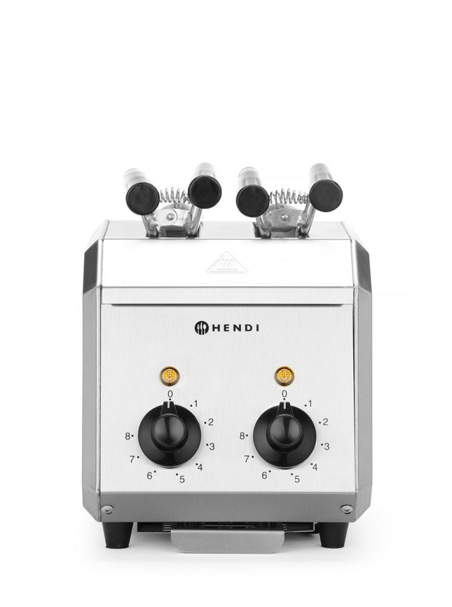 Sandwichtoaster, HENDI, 230V/1200W, 200x300x(H)223mm - Salmgastro Onlineshop-261163-Hendi-8711369261163