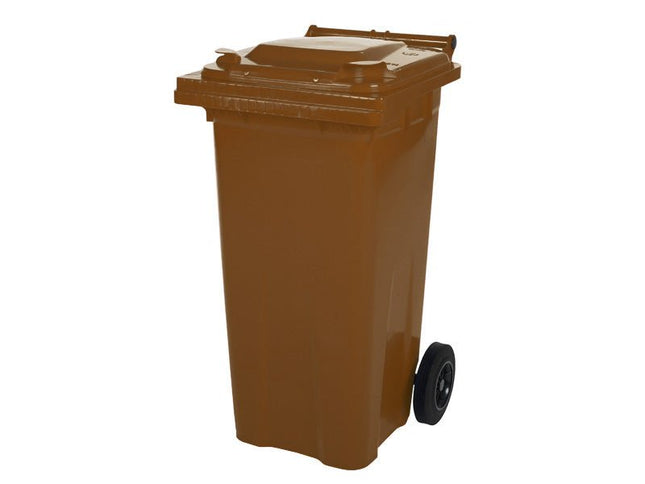 SARO 2 Rad Müllgroßbehälter 120 Liter -braun- Modell MGB120BR - Salmgastro Onlineshop-174-2125-Saro-4017337056149