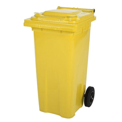 SARO 2 Rad Müllgroßbehälter 120 Liter -gelb- Modell MGB120GE - Salmgastro Onlineshop-174-2115-Saro-4017337056125