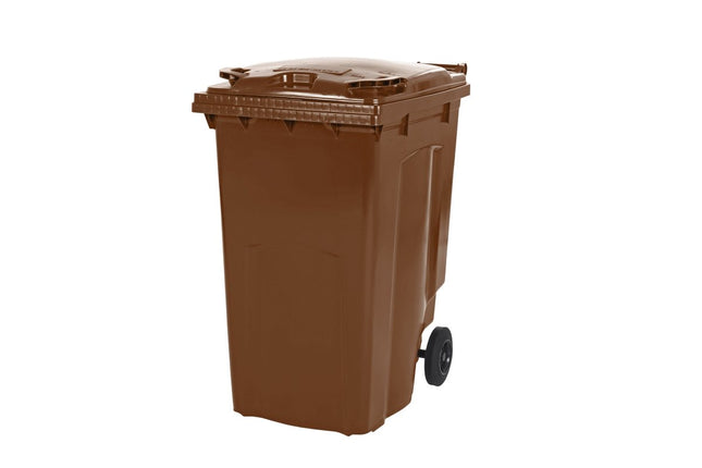 SARO 2 Rad Müllgroßbehälter 240 Liter -braun- Modell MGB240BR - Salmgastro Onlineshop-174-2225-Saro-4017337056200