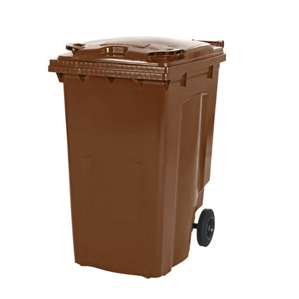 SARO 2 Rad Müllgroßbehälter 340 Liter -braun- Modell MGB340BR - Salmgastro Onlineshop-174-2325-Saro-4017337057825