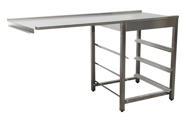 SARO Ablauftisch für Spülmaschine links 1600mm - Salmgastro Onlineshop-700-3105L-Saro-4017337047000