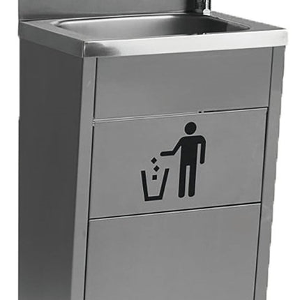 SARO Autonomes Handwaschbecken m. Fußbedienung; fahrbar - Salmgastro Onlineshop-471-1000-Saro-4017337054800