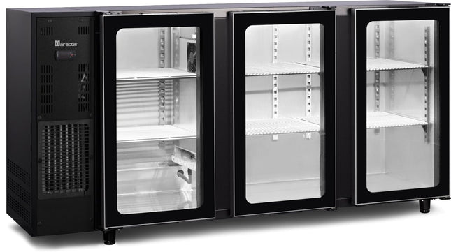 SARO Backbarcooler mit 3 Glastüren, Modell FGB 351-206 PV - Salmgastro Onlineshop-486-2035-Saro-4017337058440