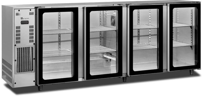 SARO Backbarcooler mit 4 Glastüren, Modell FGB 451-267 A PV - Salmgastro Onlineshop-486-2045-Saro-4017337058464