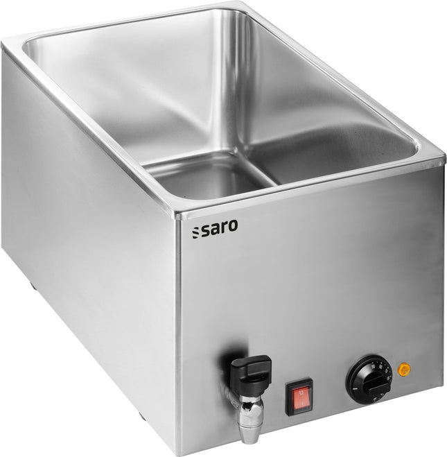 SARO Bain Marie Modell BMH 210 mit Hahn - Salmgastro Onlineshop-172-3015-Saro-4017337172429