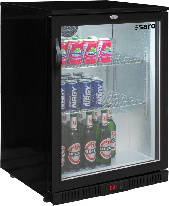SARO Barkühlschrank mit 1 Tür, Modell BC 138 - Salmgastro Onlineshop-437-1020-Saro-4017337437047