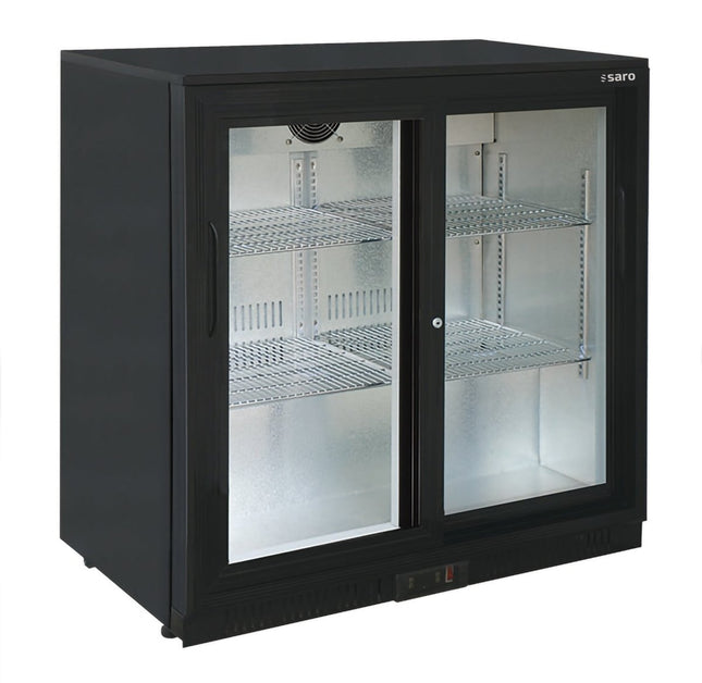 SARO Barkühlschrank mit 2 Schiebetüren, Modell BC 198 SD - Salmgastro Onlineshop-437-1035-Saro-4017337047697