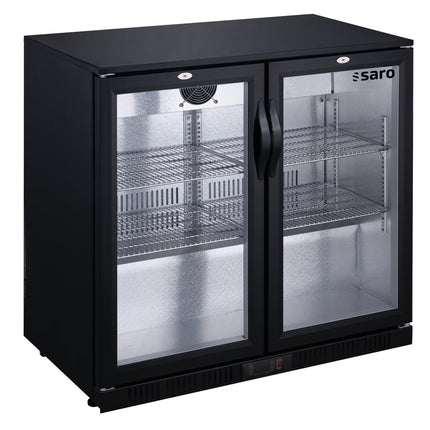 Saro Barkühlschrank mit 2 Türen, Modell BC 208 - Salmgastro Onlineshop-437-1025-Saro-4017337437054