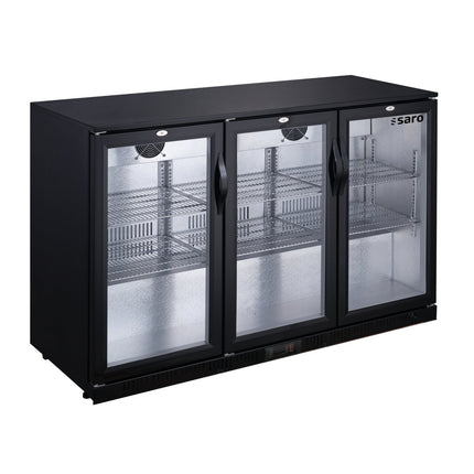 Saro Barkühlschrank mit 3 Schiebetüren, Modell BC 320 S - Salmgastro Onlineshop-437-1040-Saro-4017337047703