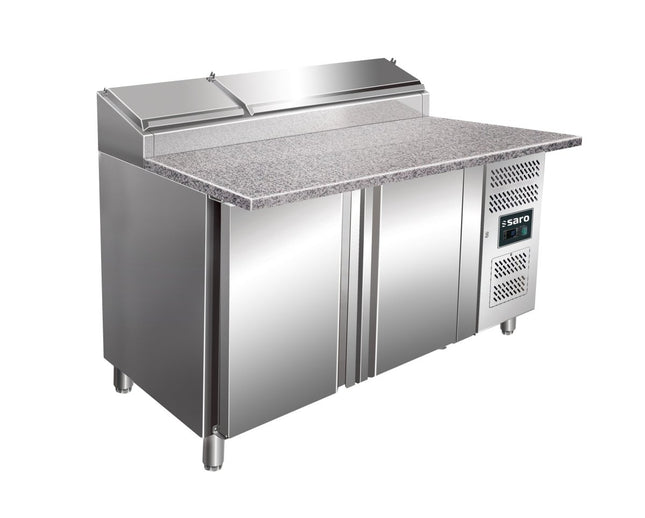 SARO Belegstation 1/3 GN mit Granitarbeitsplatte, Modell SH 1500 - Salmgastro Onlineshop-323-1115-Saro-4017337323968